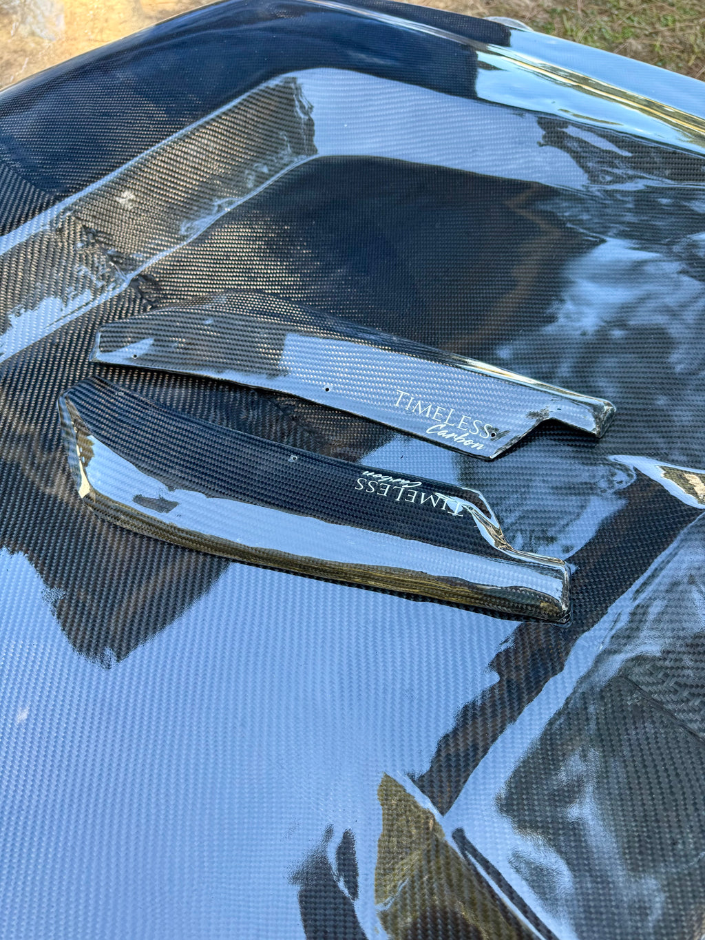 2004-2008 ACURA TL CARBON FIBER REAR SPATS