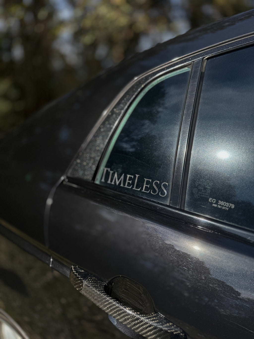 PRIME TIMELESS WINDOW STICKER