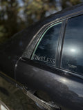 PRIME TIMELESS WINDOW STICKER