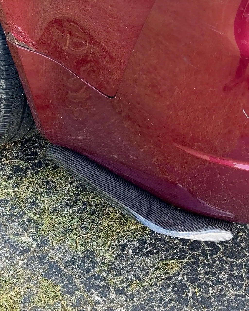 2004-2008 ACURA TL CARBON FIBER REAR SPATS