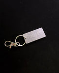 TIMELESS ENGRAVED KEYCHAIN